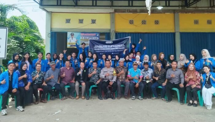 KKM di Desa Ampera Raya, Mahasiswa Universitas PGRI Diharapkan Berikan Kontribusi Nyata untuk Masyarakat