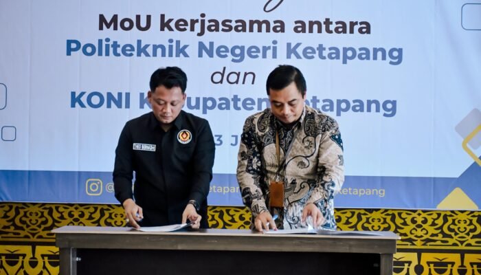 Politeknik Negeri Ketapang dan KONI Jalin Kerja Sama Dukung Atlet Berprestasi