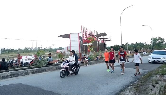 Bupati Karolin Canangkan Kawasan GOR Patih Gumantar untuk Area Car Free Day