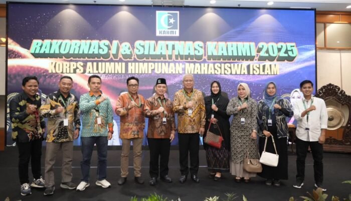 Hadiri Rakornas KAHMI, Norsan Serukan Kolaborasi Alumni untuk Kemandirian Pangan dan Energi