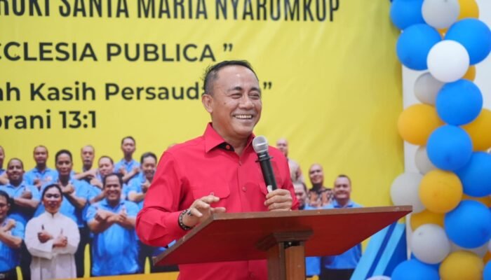 Hadiri HUT Ke-4 BAPAKAT Gereja MRPD, Wagub Krisantus Serukan Toleransi dan Persatuan