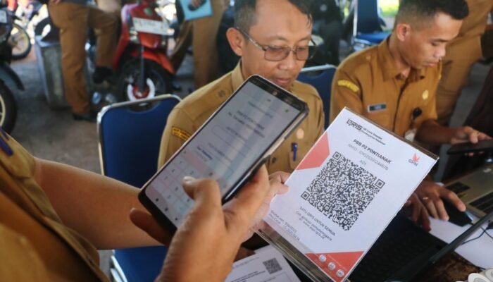 Bapenda Pontianak Gelar Go Katan di Enam Kecamatan