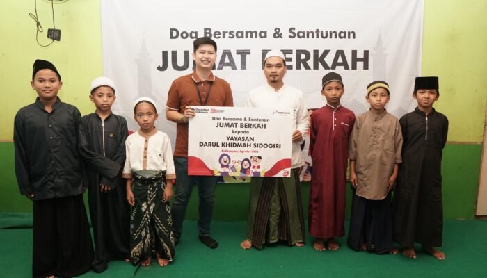 Pertamina Patra Niaga Santuni Anak Yatim Piatu Yayasan Darul Khidmah Sidogiri