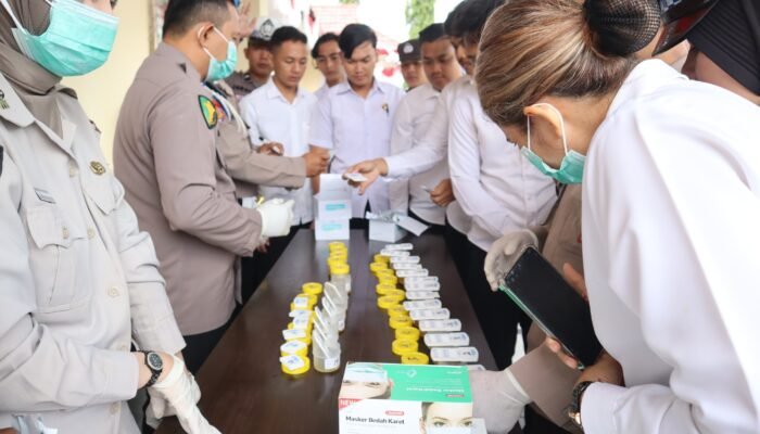 Gaktiblin Oleh Propam Polda Kalbar Beberapa Personel Polres Landak Ditemukan Melanggar Disiplin