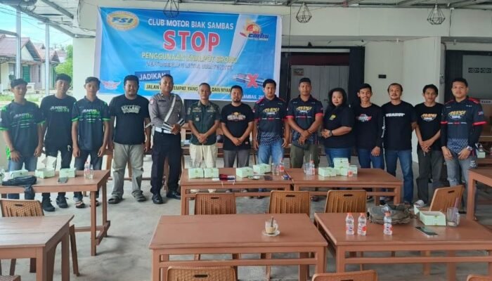 Slic Sambas Gelar FGD Sosialisasi Larangan Knalpot Bising