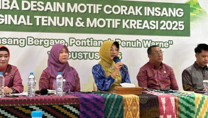 Dekranasda Pontianak Gelar Lomba Desain Motif Corak Insang, Total Hadiah Puluhan Juta