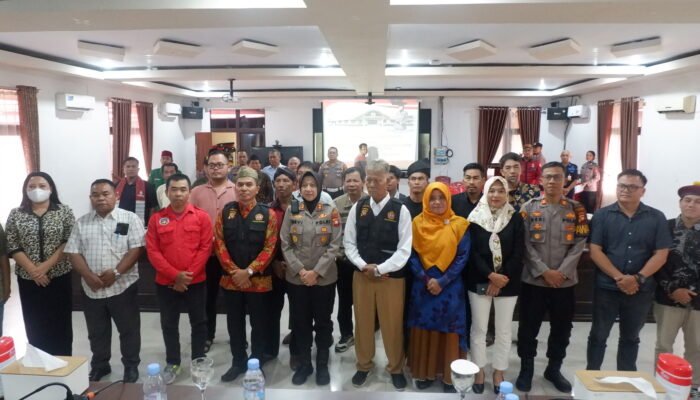 Polres Landak Gandeng Tokoh Masyarakat Bantu Jaga Kondusifitas Daerah