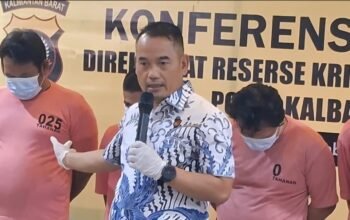 Polda Kalbar Ungkap 29 Kasus Penambangan Ilegal, 56 Orang Jadi Tersangka