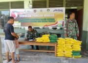 Gerakan Pangan Murah Koramil 1210-01/Menjalin Bantu Ringankan Beban Warga