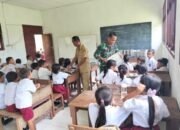 Danramil 05/Menyuke Monitoring MBG di SD Negeri 04 Tembawang Bale Banyuke Hulu