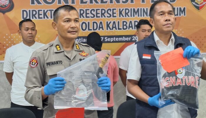 Polda Kalbar Amankan 105 Demonstran Aksi Tolak Tunjangan DPR, 4 Jadi Tersangka Bawa Molotov dan Sajam