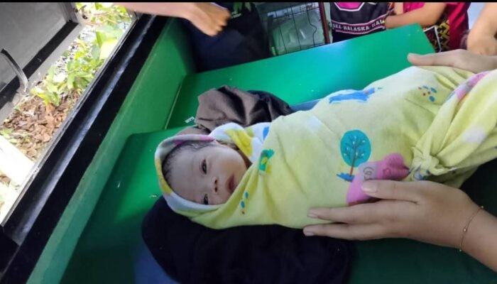 Bayi Perempuan Ditemukan Dirumah Kosong, Desa Kaliau Sajingan Besar