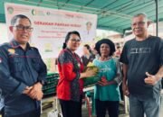 Kunker ke Menjalin dan Mempawah Hulu, Bupati Karolin Buka Gerakan Pangan Murah