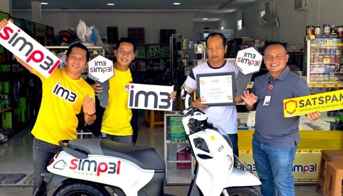 Kejutan Simpel IM3, Indosat Ooredoo Hutchison Apresiasi Mitra Outlet di Kalimantan