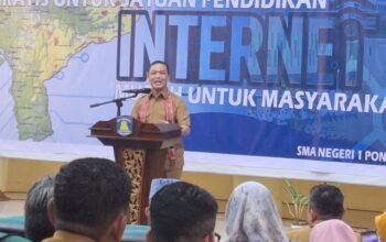 Gubernur Ria Norsan Luncurkan Program Internet Gratis untuk Pendidikan di Kalbar