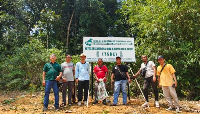 IWO Gandeng KPH Landak Akan Tanam Pohon untuk Pengayaan Ekosistem di Sekolah Alam