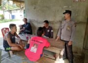 Polsek Sengah Temila Sambangi Warga Ingatkan Waspada Kejahatan Online dan Konvensional
