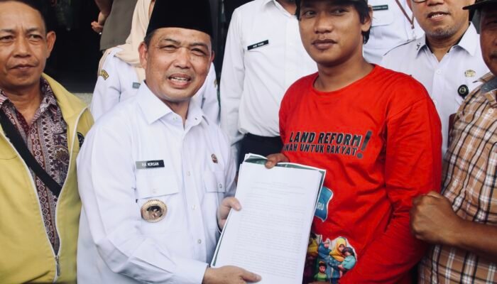 Gubernur Ria Norsan Serap Aspirasi Buruh, Petani, Nelayan, dan Masyarakat Adat di Hari Tani Nasional