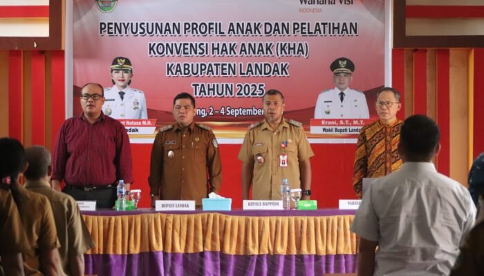 Upaya Wujudkan Kabupaten Landak Layak Anak dengan Penyusunan Profil Anak dan Pelatihan Konversi Hak Anak