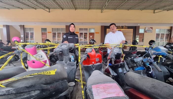 Polresta Pontianak Bekuk 8 Tersangka Curanmor, Pelakunya Residivis dan Pecandu Sabu