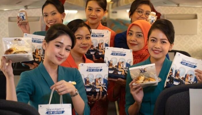 4 Sehat 5 CM, Penumpang Garuda Indonesia Nikmati Kopi Kekinian Asal Pontianak