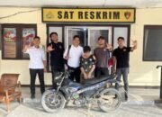 Dua Bulan Buron Jatanras Polres Landak Tangkap Pelaku Curanmor, Satu Tersangka Buron