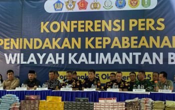 Fantastis! Bea Cukai Kalbagbar Gagalkan Penyelundupan Senilai Rp274,7 Miliar, Ribuan Barang Ilegal Dimusnahkan