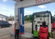 Patroli ke SPBU Personel Polsek Menjalin Pastikan Keamanan Fasilitas Publik