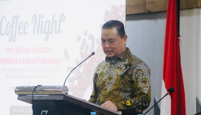 Gubernur Ria Norsan Buka Coffee Night IKADIN Kalbar: Advokat Diharapkan Perkuat Bantuan Hukum bagi Masyarakat Kecil