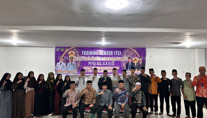 Mempawah Gelar Training Center Kafilah Jelang MTQ XXXIII Kalbar