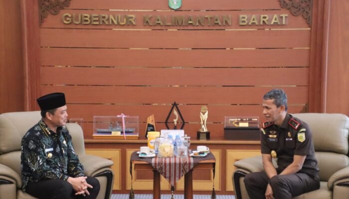Gubernur Kalbar Terima Kajati Baru, Perkuat Sinergi Penegakan Hukum dan Pembangunan