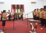 Karolin Lantik Pengurus Kwarcab Gerakan Pramuka Kabupaten Landak