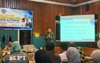 Ketua AJK Isi Kuliah Umum KPI STAI Al-Haudl, Bahas Etika dan Tantangan Jurnalistik di Era Digital