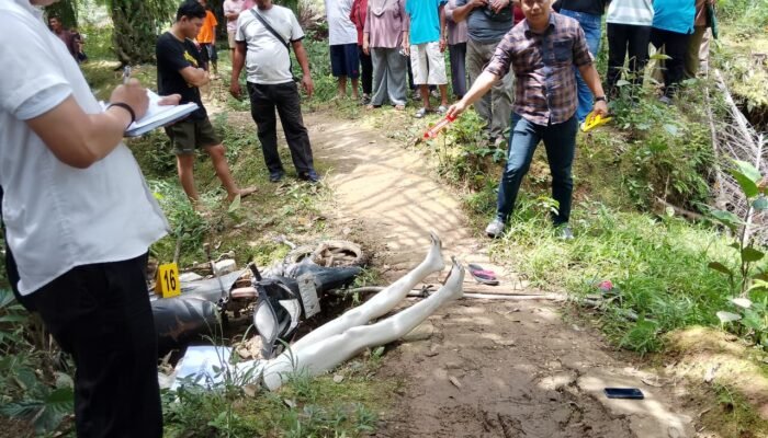 Polisi Lakukan Rekonstruksi Kasus Kematian Pelajar Perempuan di Serimbu Landak