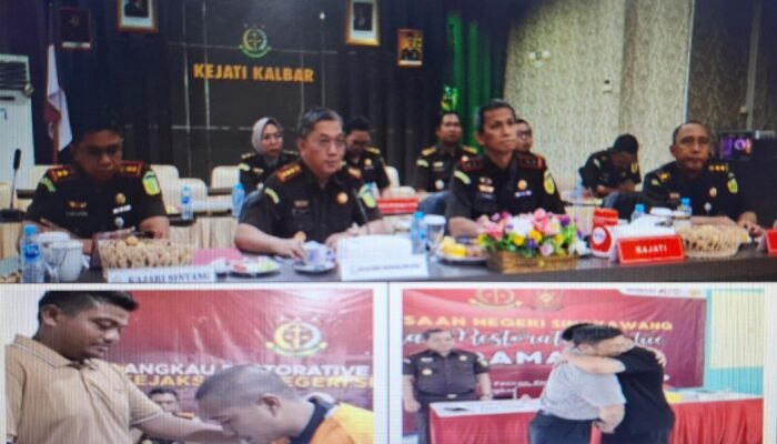 Jampidum Hentikan Dua Kasus Pidana di Kejati Kalbar