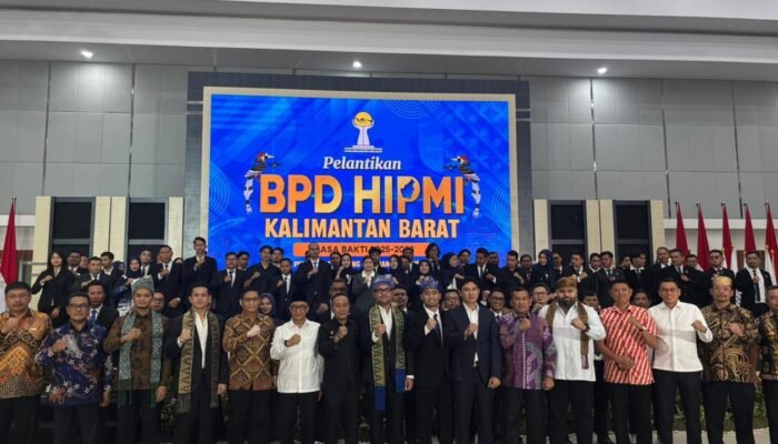 Pengurus BPD HIPMI Kalbar 2025 – 2028 Resmi Dilantik, Dorong Optimalisasi Sumber Daya dan Kolaborasi Ekonomi