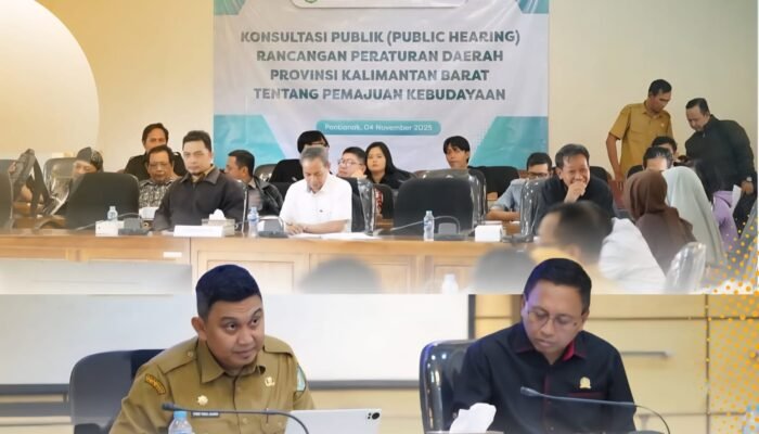 Konsultasi Publik Raperda Pemajuan Kebudayaan Kalbar Digelar, Perkuat Komitmen Pelestarian Budaya Daerah