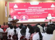 Bupati Landak Buka Musyawarah Guru Mata Pelajaran (MGMP) SMP Zona Kecamatan Ngabang Tahun 2025