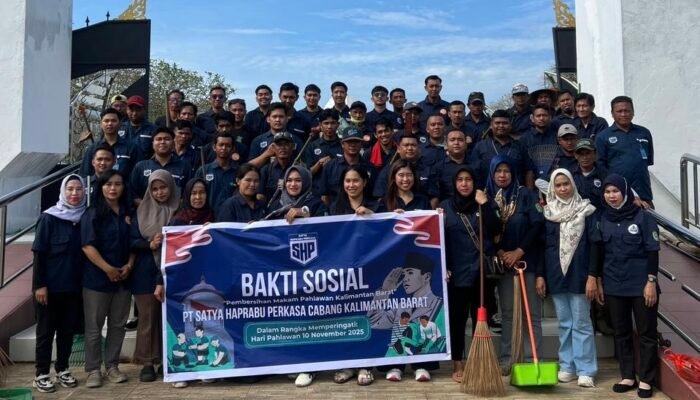 Ratusan Relawan Bersihkan Makam Pahlawan, PT Satya Haprabu Perkasa Galang Aksi di Hari Pahlawan