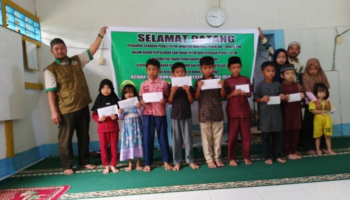 Santunan Anak Yatim di Batu Begigi, Wujud Kepedulian dan Kebersamaan Warga
