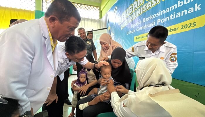 Pontianak Luncurkan Imunisasi Japanese Encephalitis, Sasar Anak hingga 15 Tahun