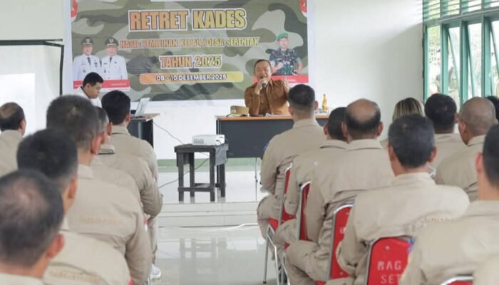 Bupati Ketapang Berikan Pembekalan Retret pada Para Kepala Desa Terpilih Tahun 2025