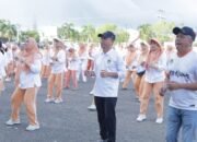 Sekda Ketapang Buka Senam Sehat Peringatan HUT ke-26 Dharma Wanita Persatuan Tahun 2025