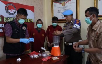 Polresta Pontianak Musnahkan Sabu dan Ekstasi Senilai Puluhan Juta, Tiga Tersangka Terlibat Tiga Kasus Berbeda