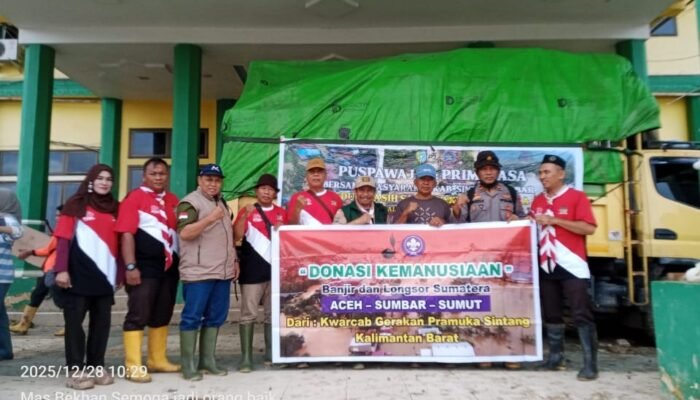 Puspawaja Sintang dan PT Prima Jasa Tempuh 5.500 Km Antar Bantuan Kemanusiaan ke Aceh Tamiang