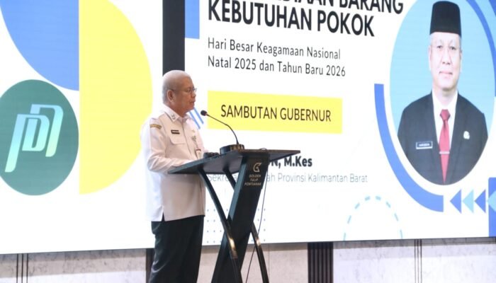 Pemprov Kalbar Matangkan Ketersediaan Pangan Jelang Natal dan Tahun Baru