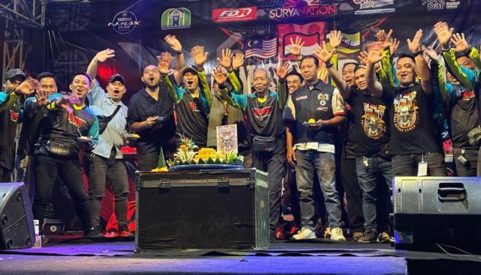 Satu Dekade YNCI Pontianak, Ratusan Biker Meriahkan Borneo Biker Meet Up 2025