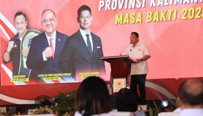 Daud Yordan Pimpin KONI Kalbar, Bidik Tuan Rumah PON 2032