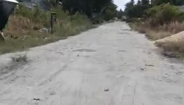 Janji Perbaikan Tak Kunjung Terwujud, Jalan Desa Sarang Burung Danau Kian Memprihatinkan