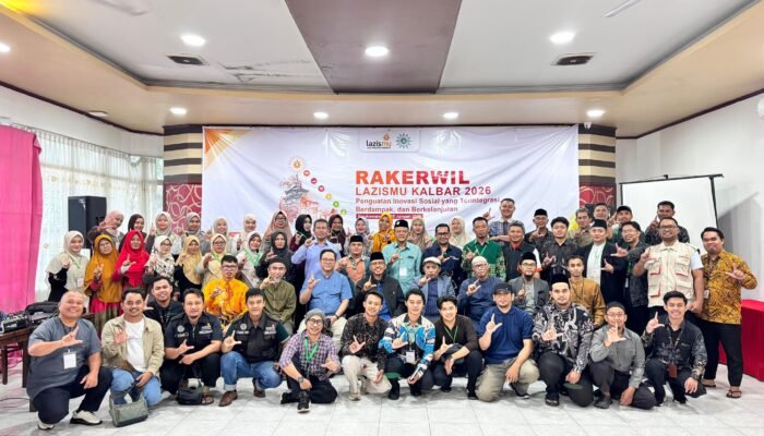 Bangun Inovasi Sosial Berkelanjutan, Lazismu Kalbar Gelar Rakerwil 2026 di Singkawang